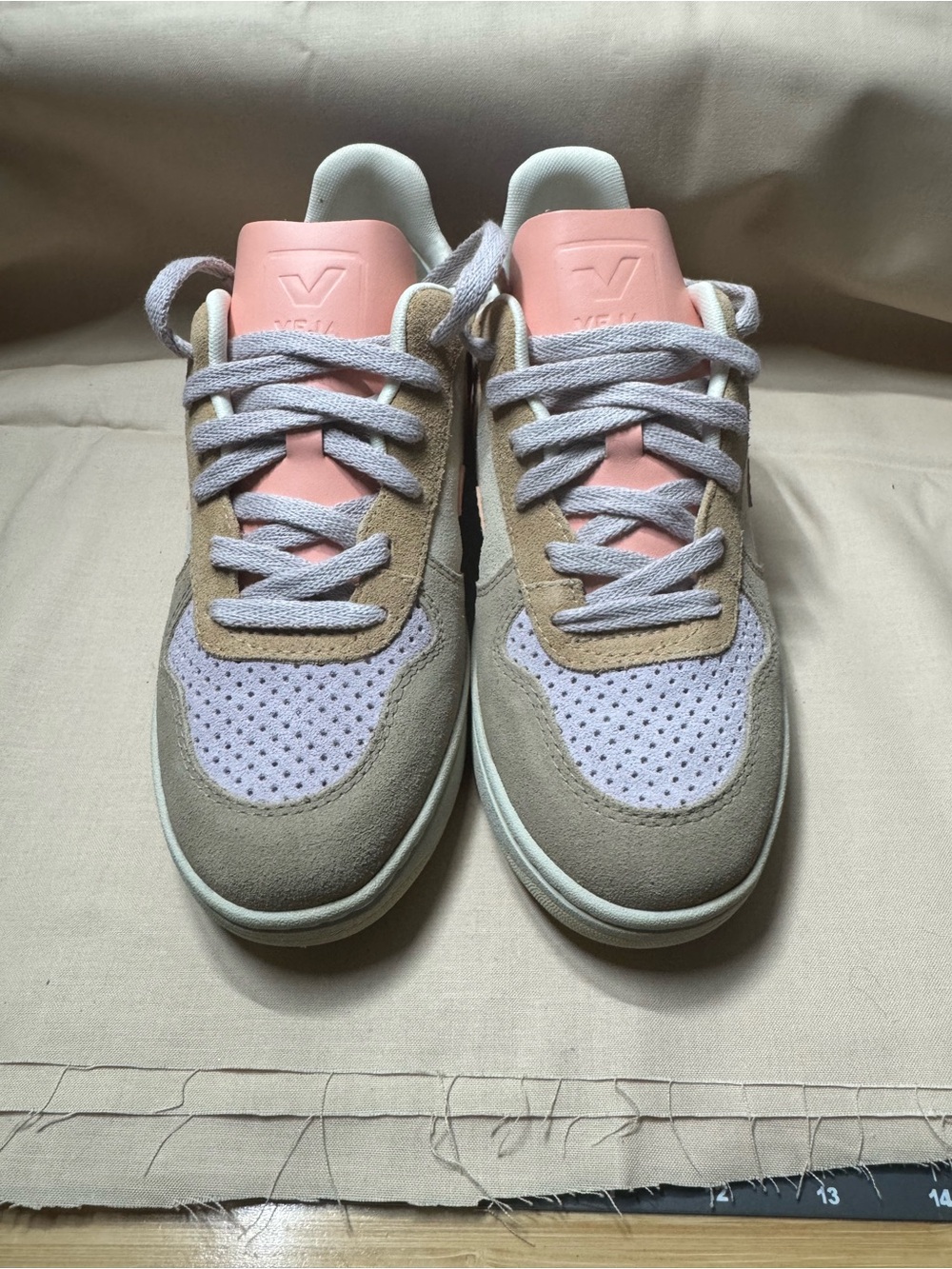 Veja V-10 suede sneakers - Picture 5 of 9